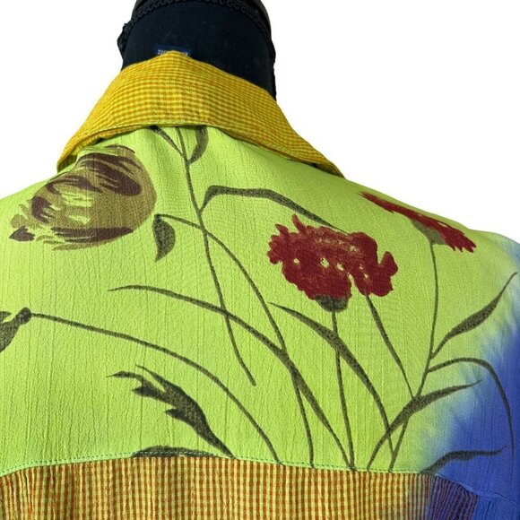 Sacred Threads Multicolor Patchwork Jacket - Picture 5 of 6